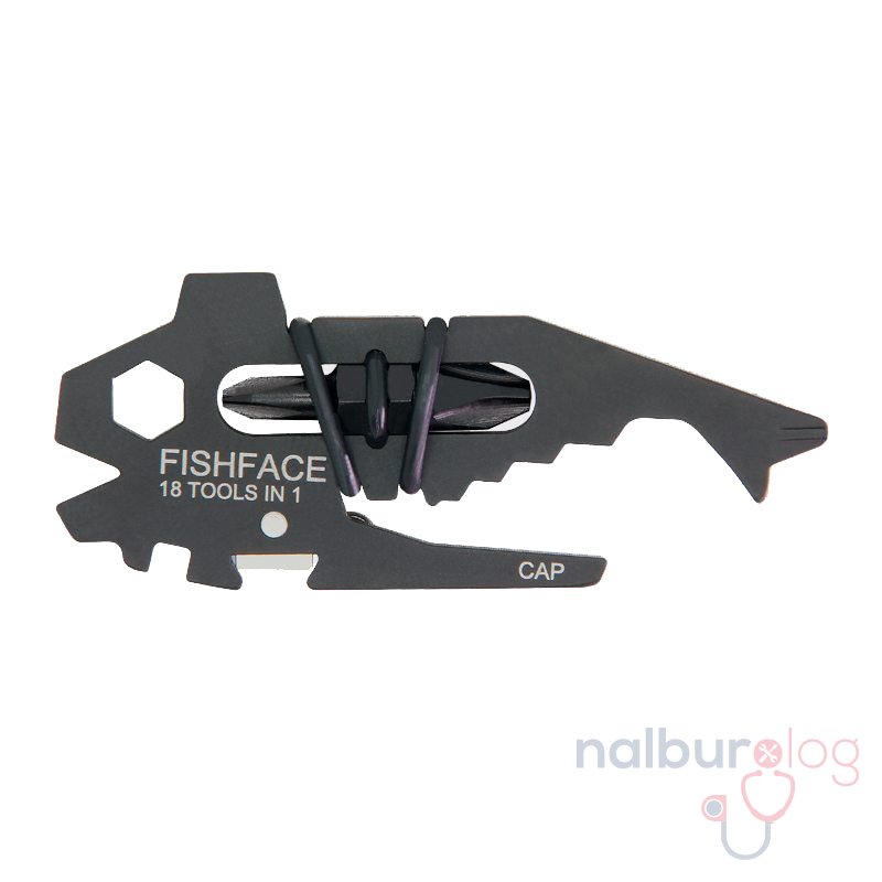 True Utility TU 206K Fishface 18 Fonksiyonlu Anahtarlık