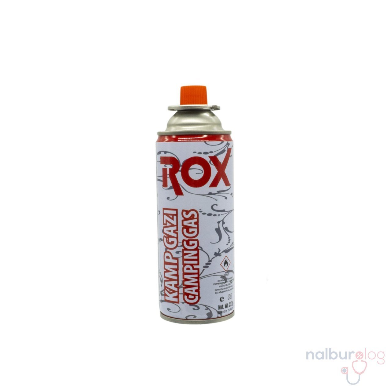 ROX Kamp Ocak Gazı Valfli Kartuş 227gr
