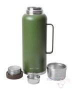 NURGAZ NG 166 Campout Çift Katmanlı Termos 2600 ml Yeşil