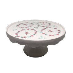 Mini Gül Desenli Kek Stand