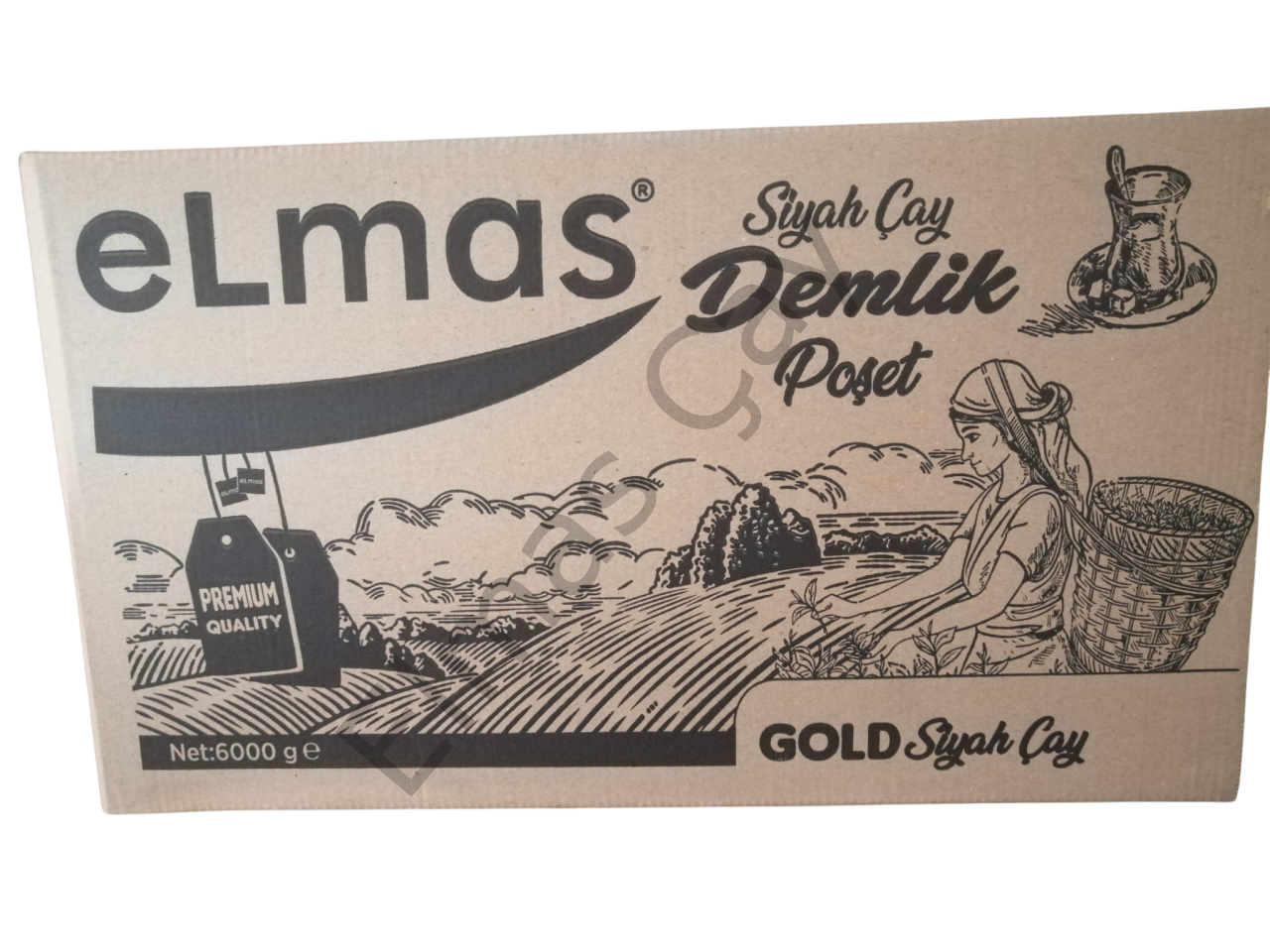 Elmas GOLD Demlik Poşet Çay 30 gr'lık 6 Kg