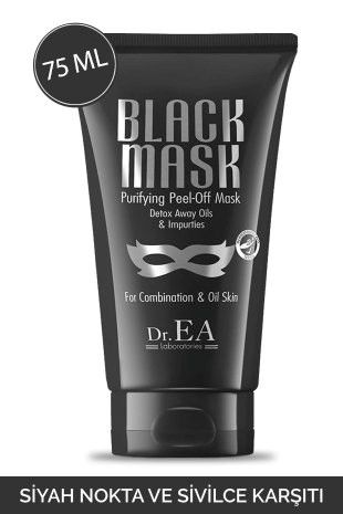 Dr. EA Soyulabilir Siyah Maske - Siyah Nokta ve Sivilce Karşıtı