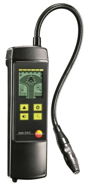 testo 316-2 (CH4, C3H8, H2) gaz kaçak dedektörü