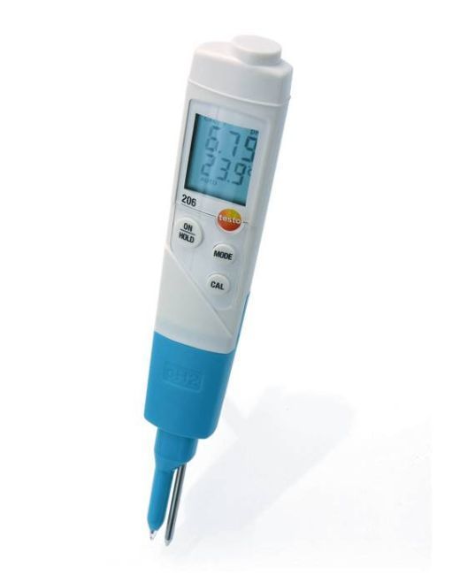 testo 206 pH2 pH/sıcaklık ölçüm cihazı