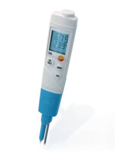 testo 206 pH2 pH/sıcaklık ölçüm cihazı
