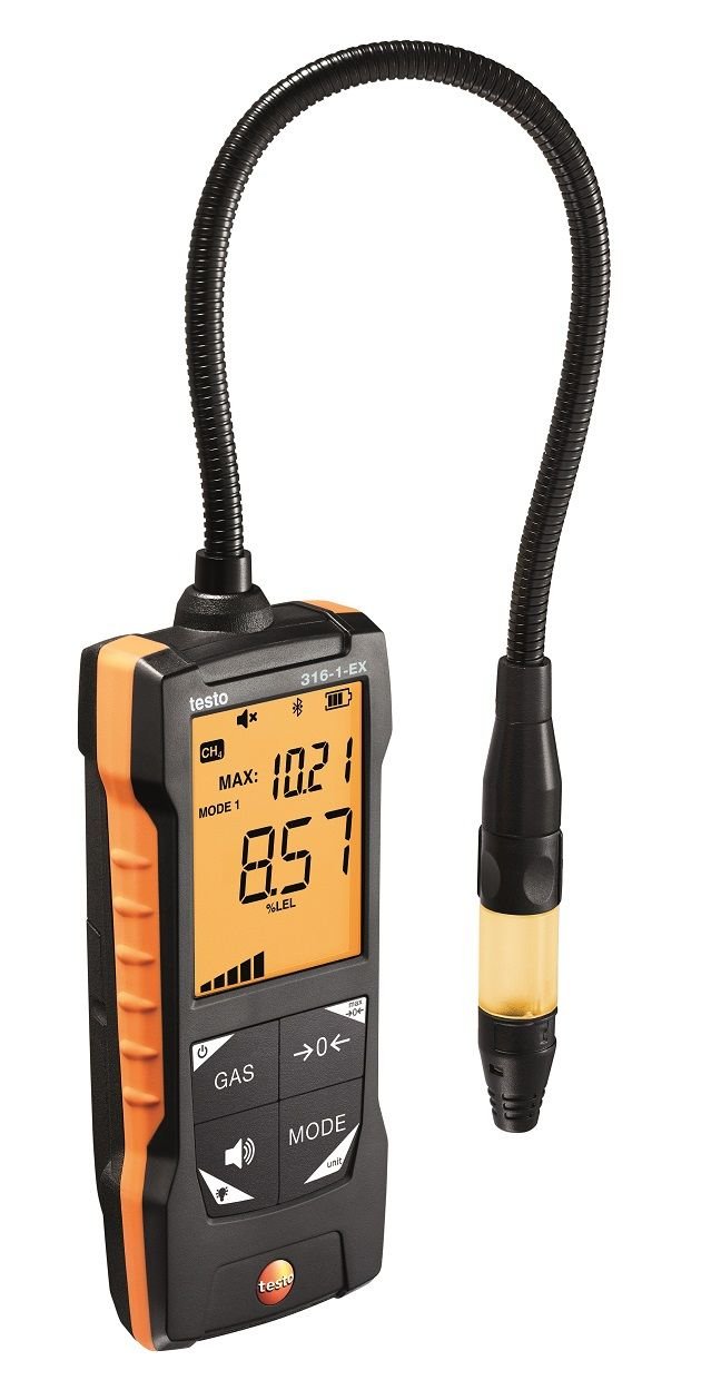 testo 316-1-EX-esnek problu-ATEX-gaz kaçak dedektörü