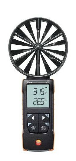 testo 417 App bağlantılı 100mm pervane anemometre