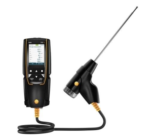 testo 310 Baca gazı analiz cihazı yazıcısız seti (O₂, CO)