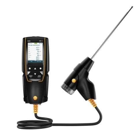 testo 310 II Baca gazı analiz cihazı yazıcısız seti (O₂, CO)