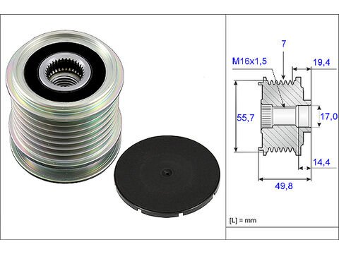 ALTERNATÖR KASNAGI W203 02>07 S203 02>07 C209 03>09 R171 04>11