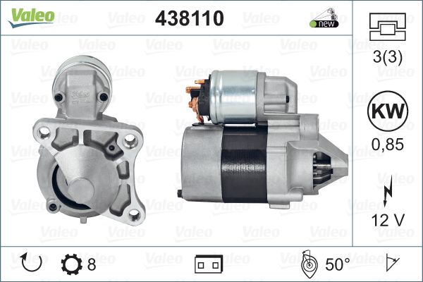 MARŞ MOTORU RENAULT MEGANE II CLİO III 1,4 1,6 LAGUNA BENZİNLİ 8 DİŞ VALEO TİP