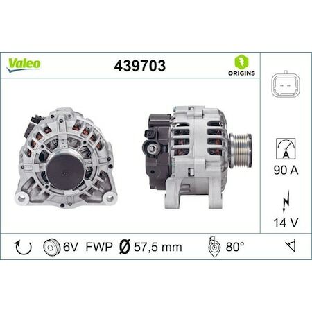 ALTERNATÖR PEUGEOT NEMO BİPPER 1.4 HDi 8V 12V 90A DV4TD