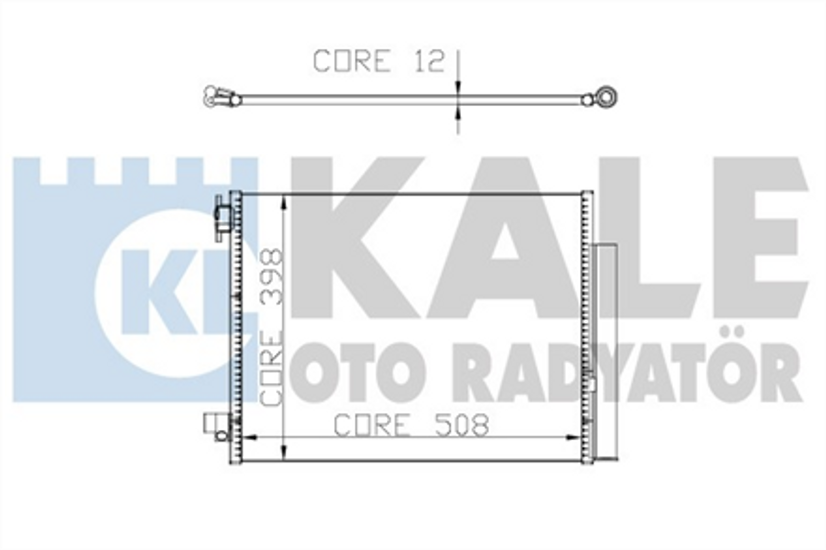 KLIMA RADYATORU RENAULT CAPTUR CLIO IV DACIA SANDERO II LOGAN II DUSTER DOKKER NISSAN MICRA 0.9TCE 1.0TCE 1.2 1.5DCI 1.6SCE