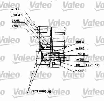 FAR SİNYAL KORNA KUMANDA KOLU RENAULT 19