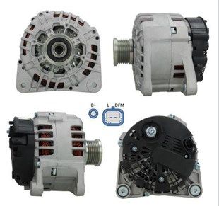 ALTERNATÖR 12V 125A DACIA DUSTER 1.5 DCI 10- LOGAN 1.5 DCI 09- RENAULT FLUENCE 1.5 DCI 10- 231003831R 8200667608 231008017R