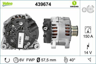 ALTERNATÖR 14V 150A BERLINGO JUMPER XSARA C2 C3 C4 C5 PARTNER DUCATO BOXER P.308 3008 5008 407 JUMPY P.206 1.6/2.0 HDİ