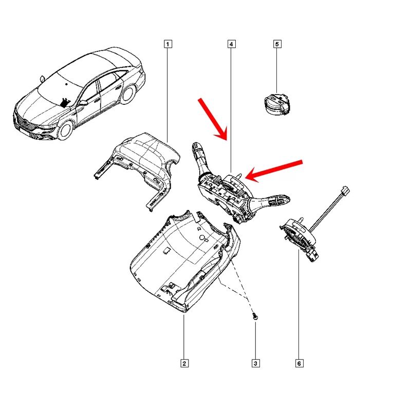 FAR KORNA KOLU MEGANE IV AIRBAG ZEMBEREKLİ