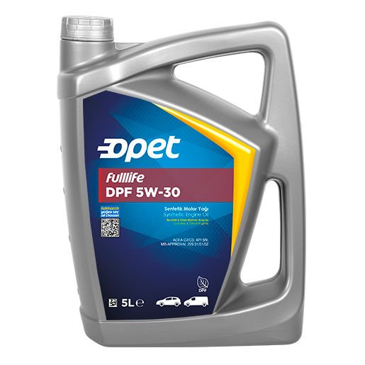MOTOR YAĞI OPET FULLLIFE 5W30 DPF PLS 5 LİTRE