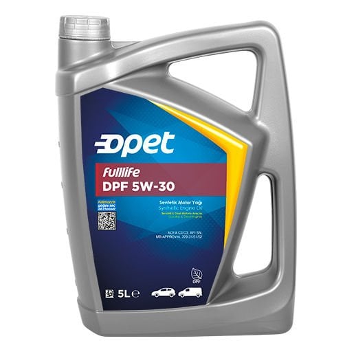 MOTOR YAĞI OPET FULLLIFE 5W30 DPF PLS 5 LİTRE