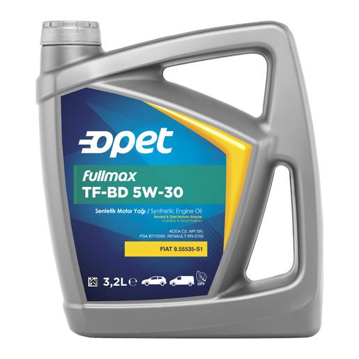 MOTOR YAĞI OPET FULLMAX 5W30 3,2 LİTRE