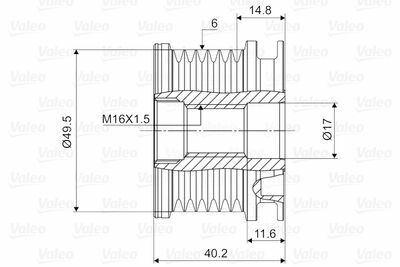 ALTERNATÖR KASNAGI (RULMANLI) CADDY IV GOLF VII PASSAT 14>A3 12>A4 13>15 IBIZA 08>10 LEON 13 03C903119D - 03G903119B - 045903119