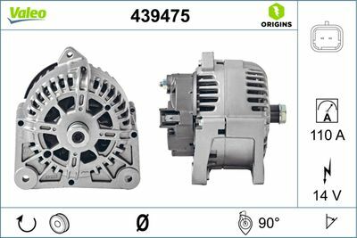 ALTERNATÖR 12V 110A RENAULT CLİO MEGANE 1.4/1.5DCİ /1.6