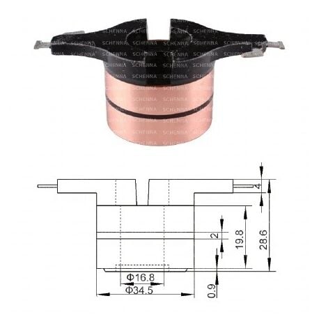 ROTOR BAKIRI HITACHI ISUZU / LEVEND İÇ DELİK 17MM DIŞ ÇAP 35MM BOY 27MM