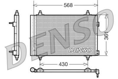 KLİMA RADYATÖRÜ C4 04> BERLINGO PARTNER 10> P.307 03>1.6HDI