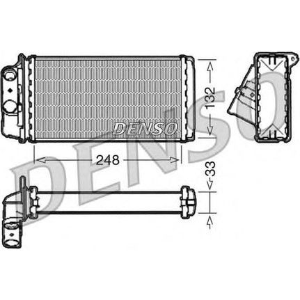 KALORİFER RADYATÖRÜ FİAT ALBEA 1.3 JTD