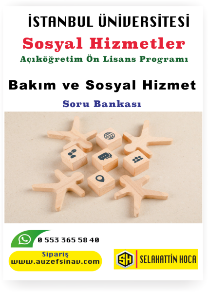 Bakım ve Sosyal Hizmetler Soru Bankası