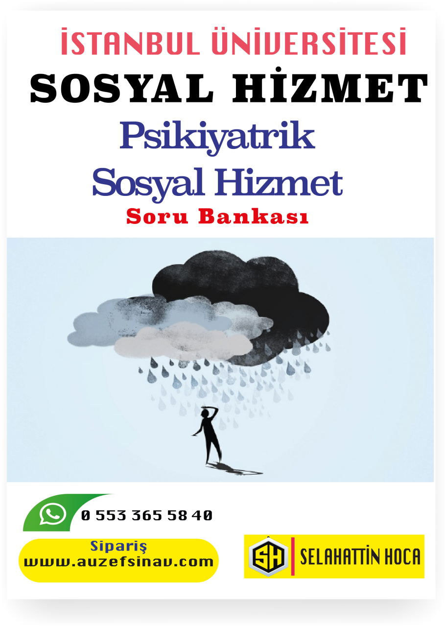 Psikiyatrik Sosyal Hizmet Soru Bankası