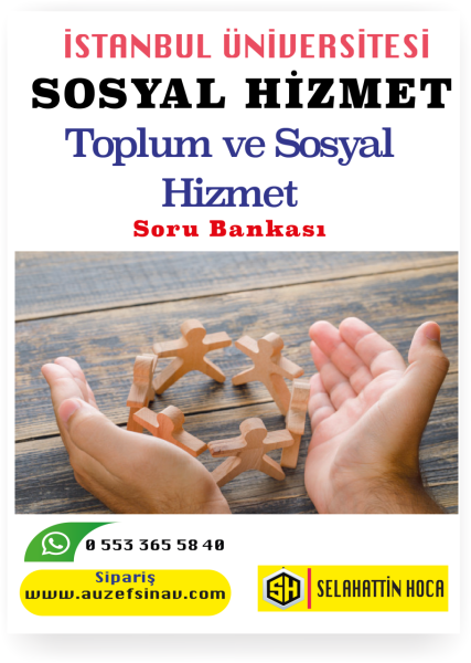 Toplum ve Sosyal Hizmet Soru BankasI