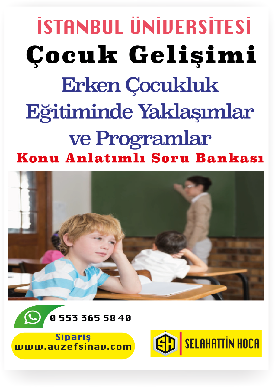 Erken Çocukluk Eğitiminde Yaklaşımlar ve Programlar Konu Anlatımlı