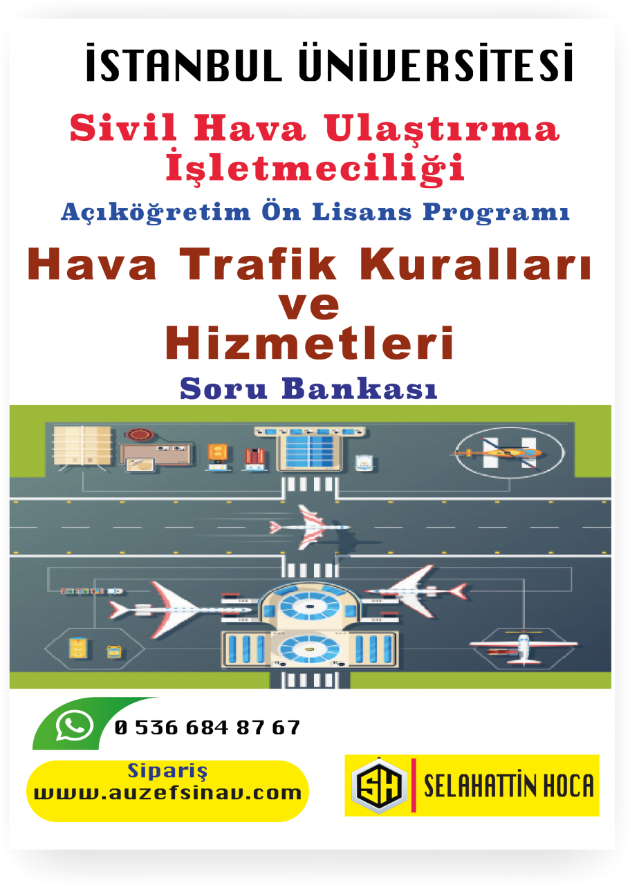 Hava Trafik Kuralları ve Hizmetleri Soru Bankası