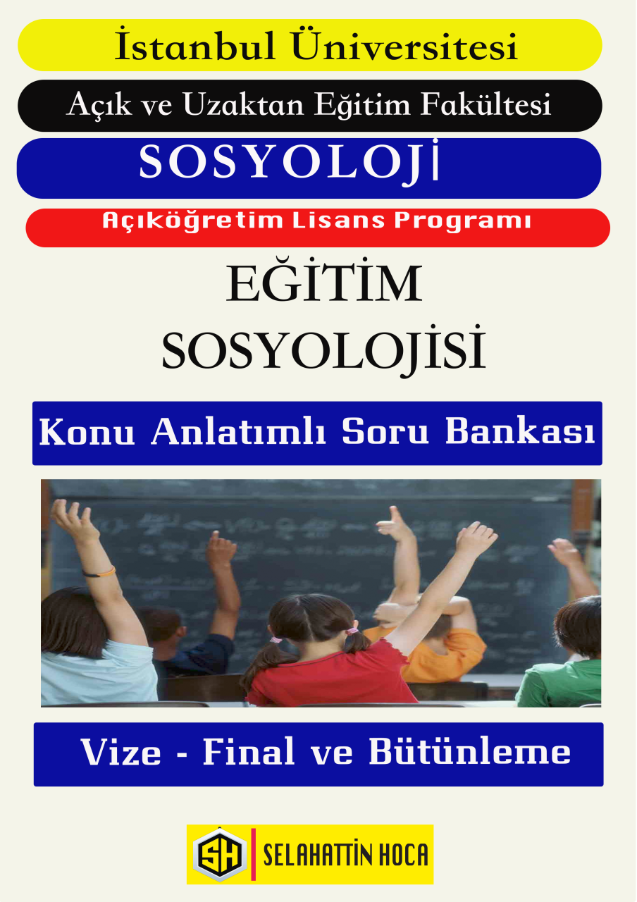 Eğitim Sosyoloji Konu Anlatımlı Soru Bankası