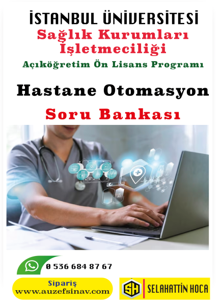 Hastane Otomasyon Soru Bankası