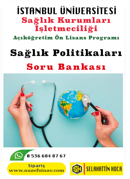 Sağlık Politikaları Soru Bankası