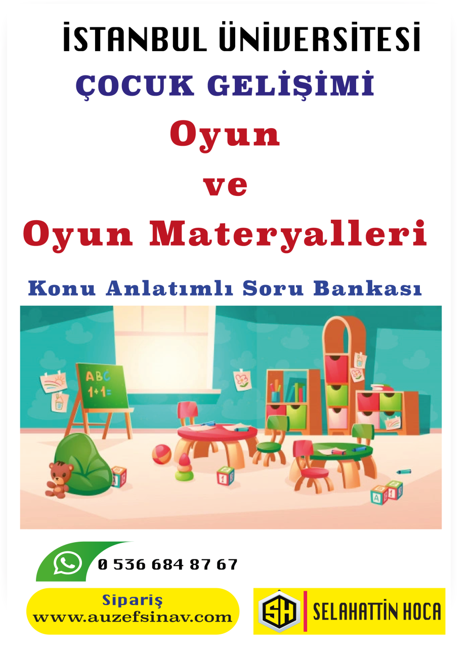 Oyun ve Oyun Materyalleri Konu Anlatımlı