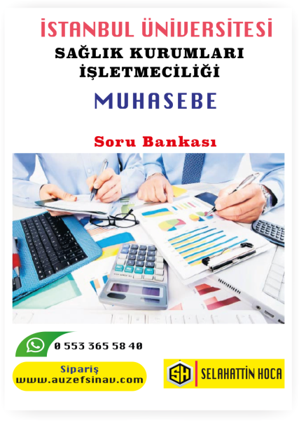 Muhasebe (Sağlık Kurumları İşletmeciliği)