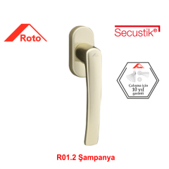 Roto RTL Sec. Pencere Kolu R01.2 Şampanya 40mm