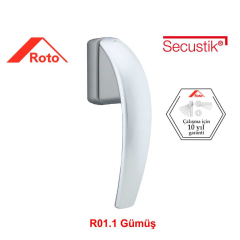 Roto RSW Sec. Pencere Kolu R01.1 Gümüş 43mm