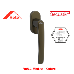 Roto RTL Sec. Pencere Kolu R05.3 Eloksal Kahve 40mm