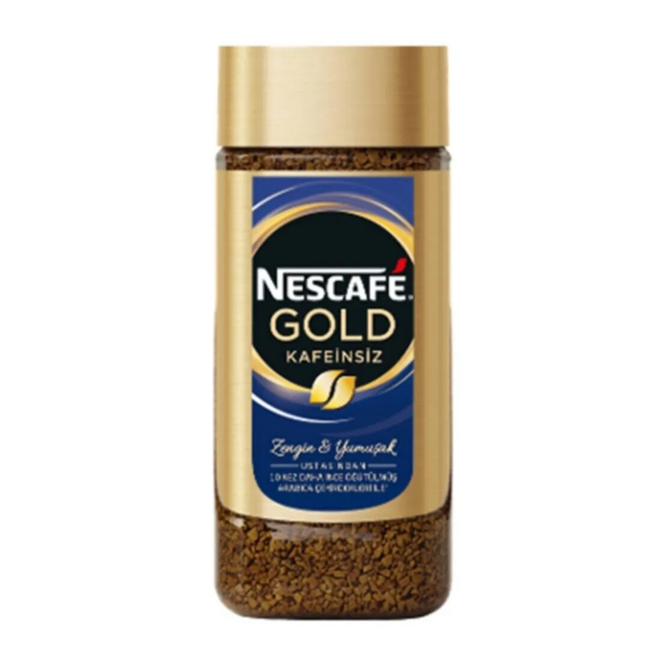 Nescafe Gold Decaf Kavanoz 100 GR
