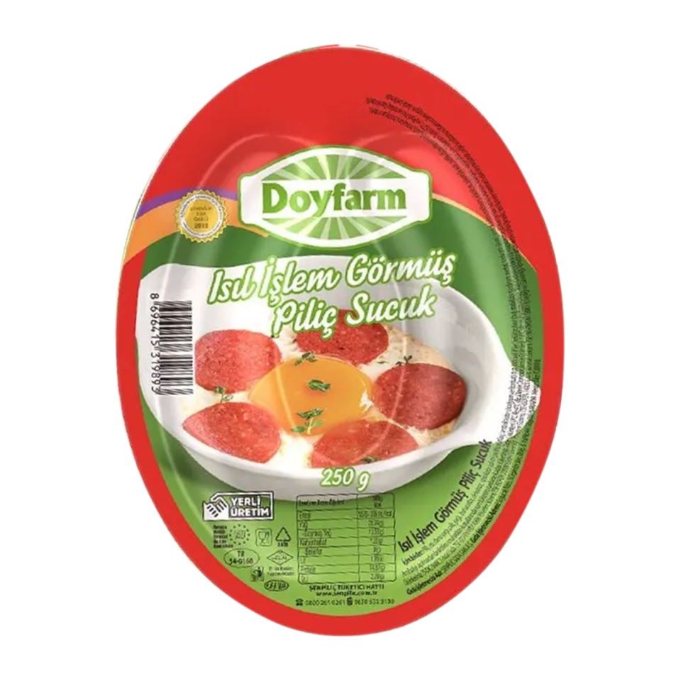 Şenpiliç Doyfarm Işıl İşlem Görmüş P. Sucuk 250 GR