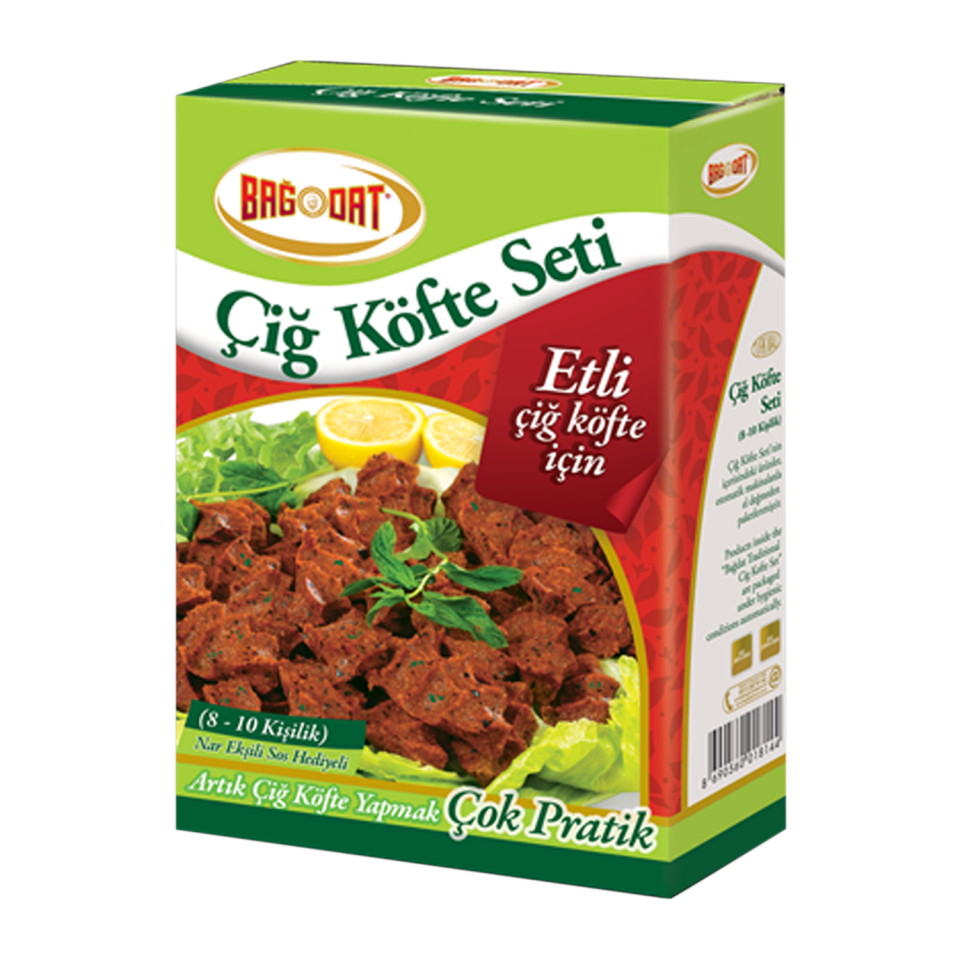 Bağ-dat Etli Çiğ Köfte Seti 500 GR