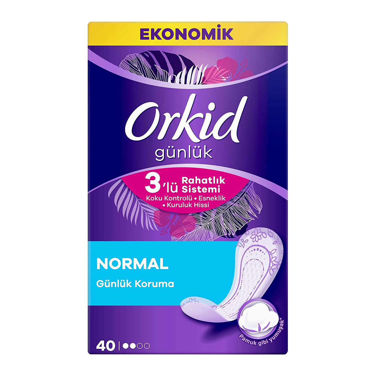 Orkid Günlük Eko Normal 40 Lı