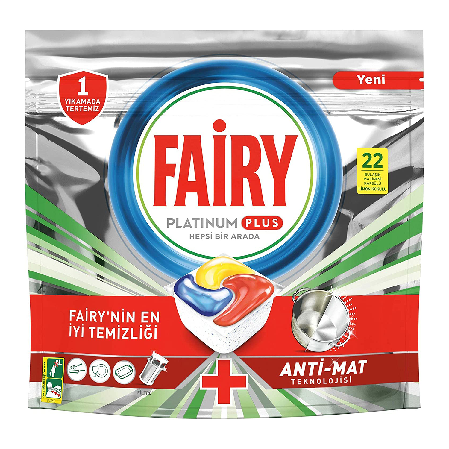 Fairy Bul Kapsül Platınum Plus 22 Lİ