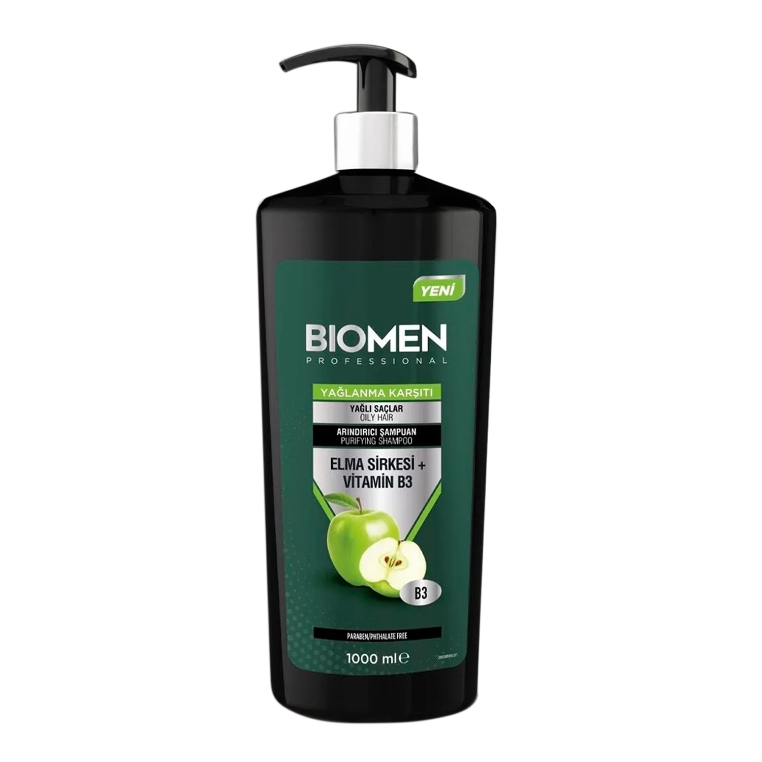 Biomen 1000 ML Şampuan Yağlanma Karşıtı
