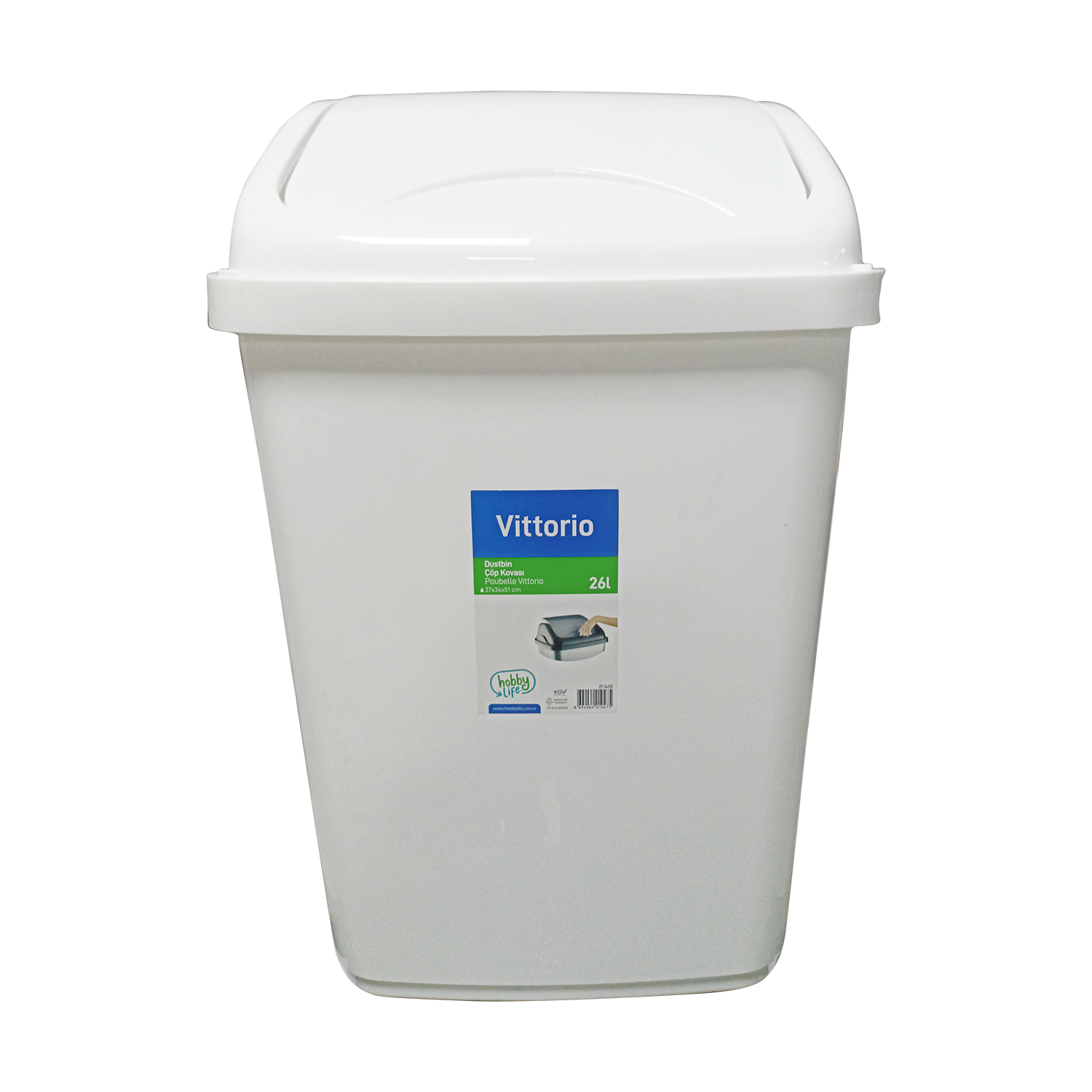 Hobby Vittorio Çöp Kovası 26 LT