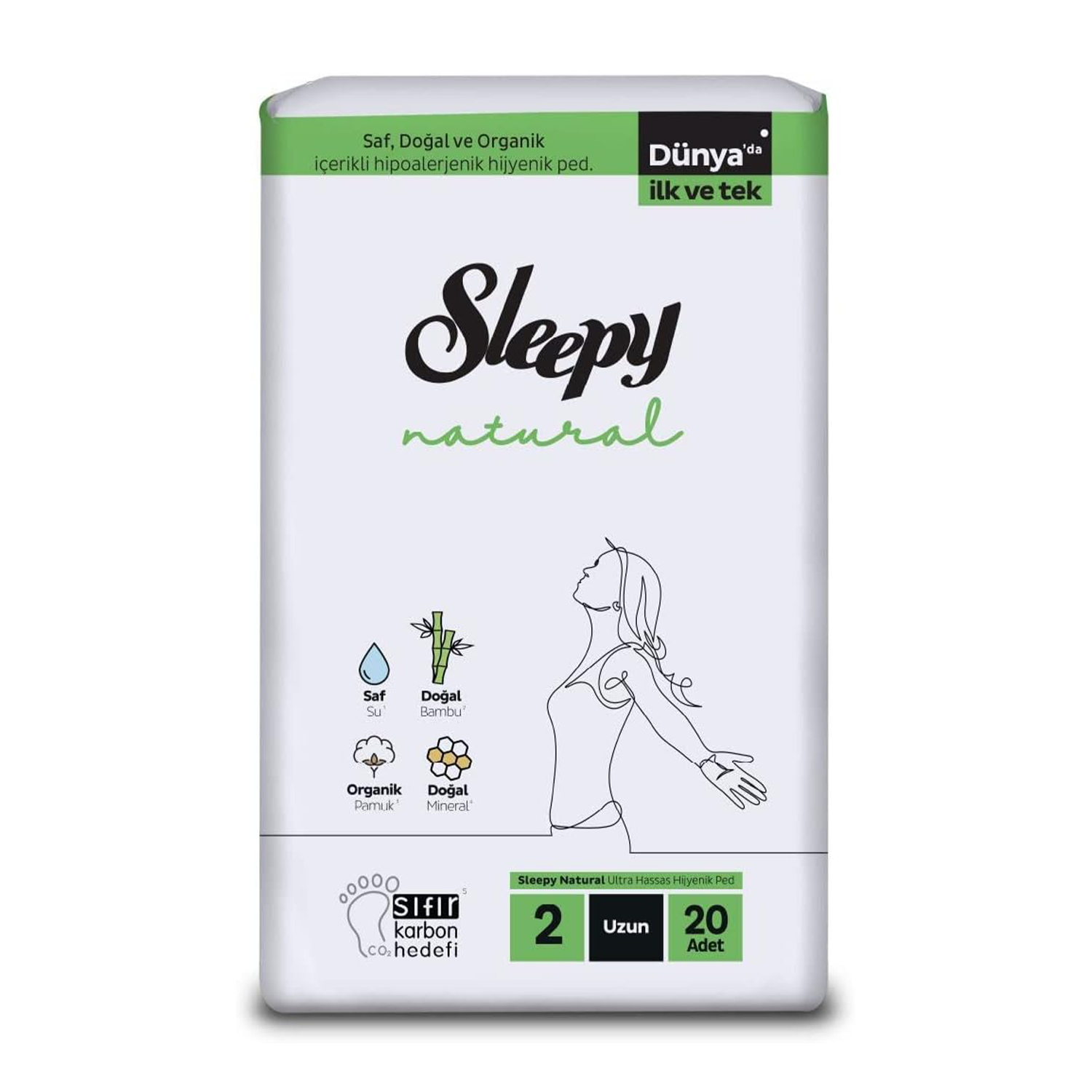 Sleepy Natural Süper Eko Uzun 20 Li